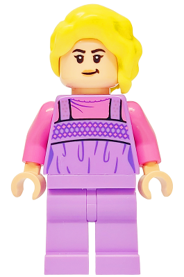 LEGO Minifigur Luna Lovegood - Medium Lavender