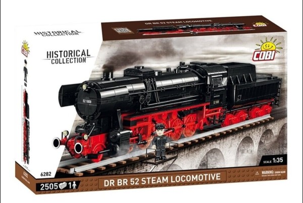 Cobi 6282 - DR BR 52 Steam Locomotive