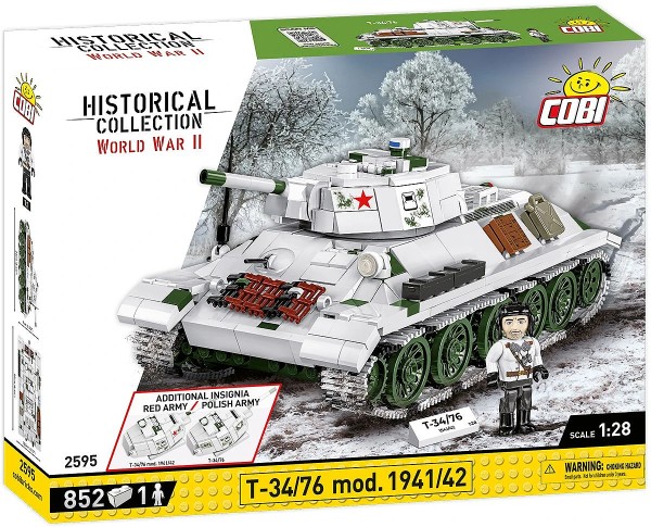 COBI 2595 - Panzer T-34/76 mod. 1941/42 - EOL