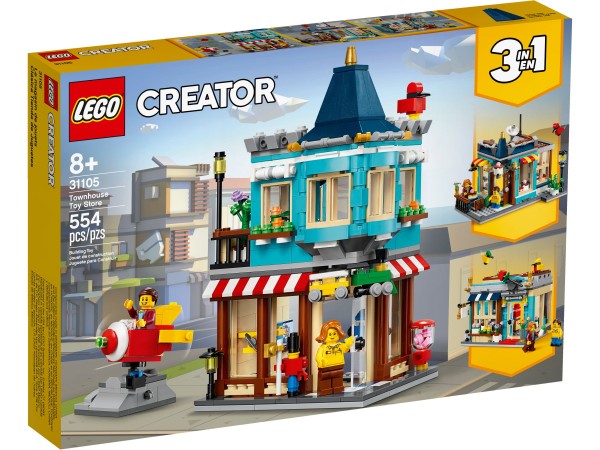 LEGO® Creator 31105 Spielzeugladen im Stadthaus EOL