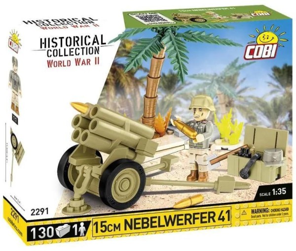 COBI Historical Collection 2291 - 15cm Nebelwerfer 41