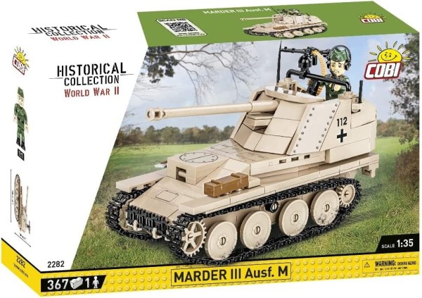 COBI Historical Collection 2282 - Marder III Ausf.M (Sd.Kfz.138), Jagd-Panzer, WWII