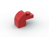 Brick with Arch 1X1X1 1/3 X 100 - BrickBag 100 Stk - red Brick with Arch 1X1X1 1/3 X 100 - BrickBag 100 Stk - red