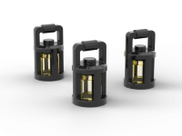 3 Stk Laterne schwarz mit Roundbrick transyellow 3 Stk Laterne schwarz mit Roundbrick transyellow