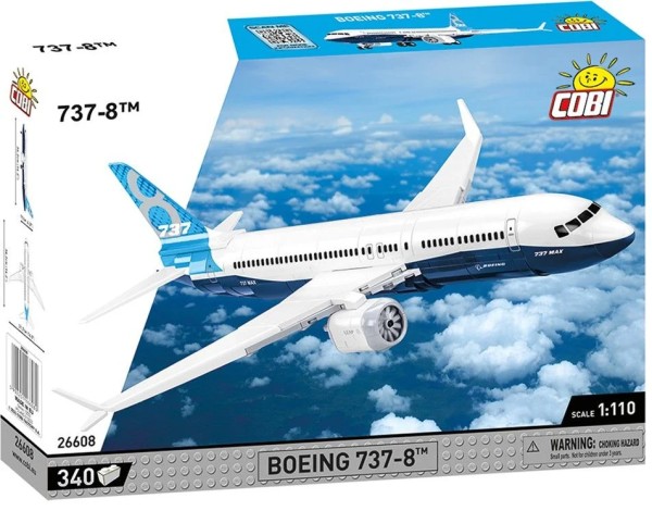 COBI 26608 - Boeing 737-8, Bausatz 1:110, 340 Teile