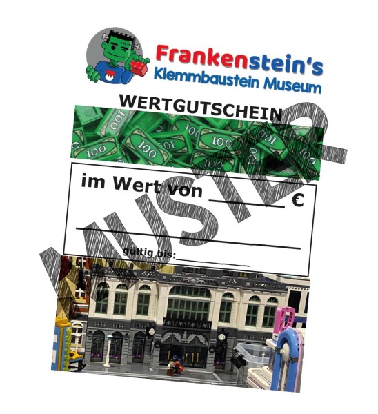 Frankensteins Museum Gutschein im Wert von 100 Euro