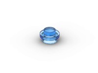 Plate round 1x1 - 200 Stk BrickBag - transdark blue Plate round 1x1 - 200 Stk BrickBag - transdark blue