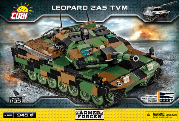 Cobi 2620 Leopard 2A5 TVM (TES) Panzer