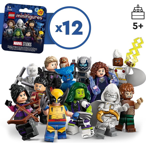LEGO® Minifigures 71039 LEGO® Minifiguren Marvel - komplette Serie 12 Figuren