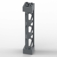 Support 2 x 2 x 10 - dark bluish grey - 95347 Support 2 x 2 x 10 - dark bluish grey - 95347