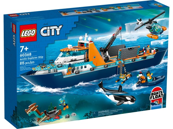 LEGO® City 60368 Arktis-Forschungsschiff