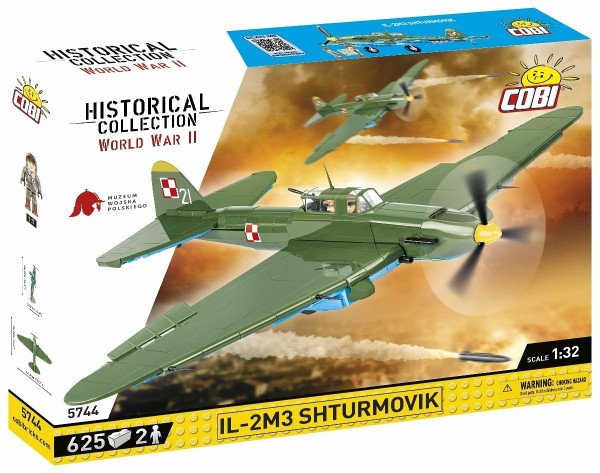 COBI Historical Collection 5744 - Ilyushin II 02 Shturmovik MWP