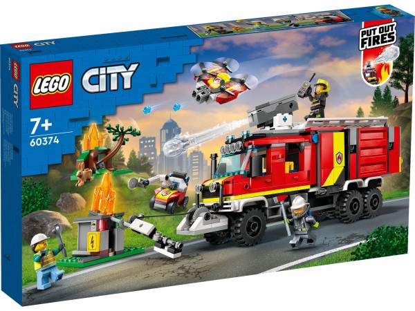 LEGO® City 60374 Einsatzleitwagen der Feuerwehr