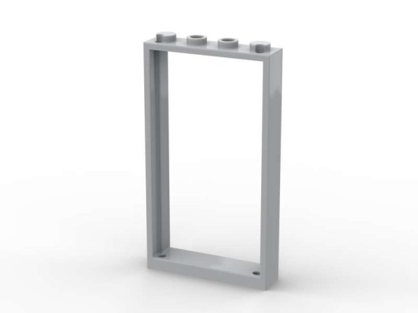 Fenster- bzw Tür-Rahmen 1x4x6 - BrickBag mit 25 Stk - light bluish grey