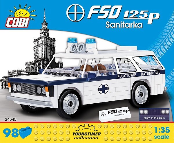 Cobi FSO 125p Sanitarka - Krankenwagen