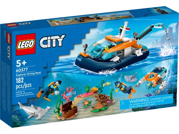 LEGO® City 60377 Meeresforscher-Boot