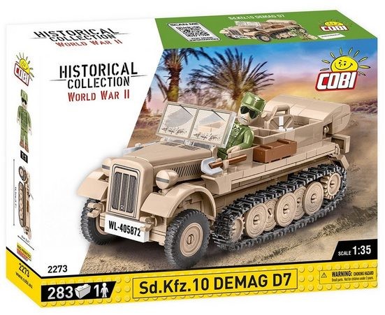 Cobi 2273 -Sd.Kfz 10 Demag D7