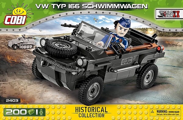 Cobi 2403 VW Typ 166 Schwimmwagen