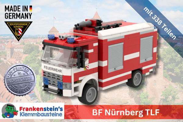 Frankensteins Tanklöschfahrzeug BF Nürnberg - Set mit 338