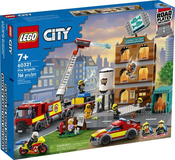 LEGO® City 60321 Feuerwehreinsatz mit Löschtruppe - EOL