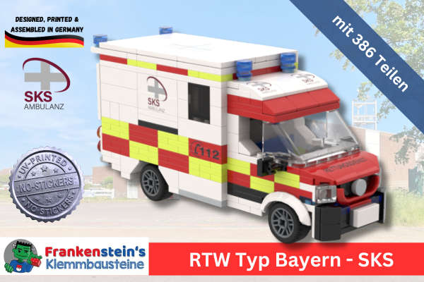 Frankensteins Bayern RTW - SKS Design - Set mit 386