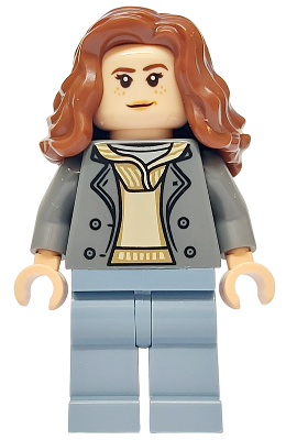 LEGO Minifigur Hermione Granger - Dark Bluish Gray Jacket