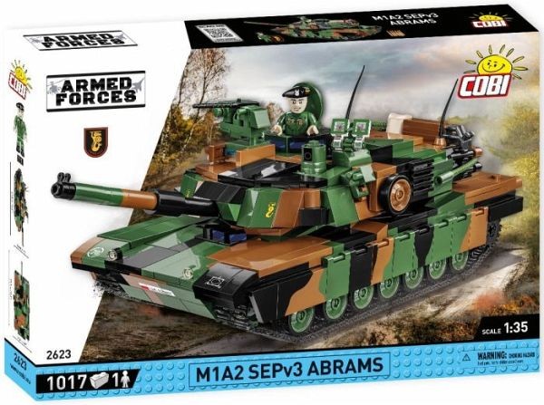 COBI Armed Force 2623 - M1A2 SEPv3 Abrams, Panzer, Bauset