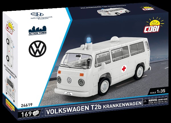 COBI 24619 - Volkswagen T2b Krankenwagen