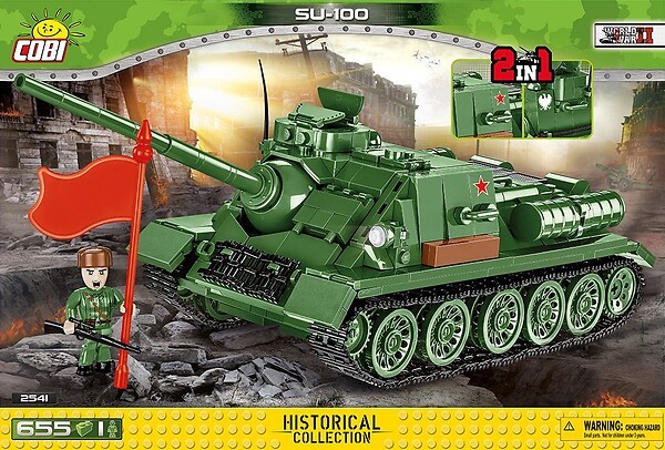 Cobi 2541 Sovietischer Panzer SU 100