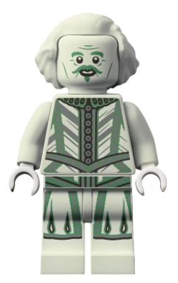 LEGO Minifigur Nearly Headless Nick - Glow in the Dark