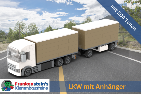 Frankensteins LKW Zugmaschine und Anhänger Bundle