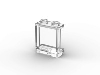 Panel 1 x 2 x 2 Fenster - BrickBag mit 50 Stück - transclear Panel 1 x 2 x 2 Fenster - BrickBag mit 50 Stück - transclear