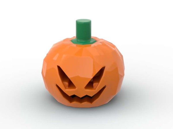 Halloween Pumpkin - Kürbis orange - Teilenummer: 20695pb01