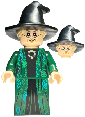 LEGO Minifigur Professor McGongall