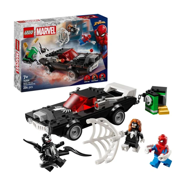 LEGO Marvel Super Heroes Spider Man vs. Venom Muscle Car