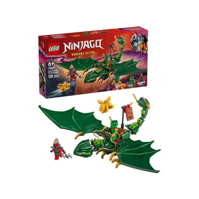 LEGO Ninjago Lloyd´s grüner Walddrache