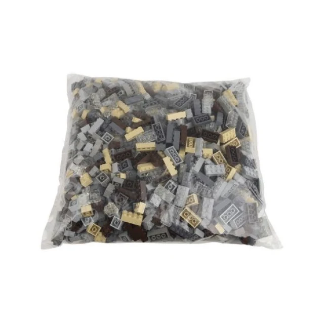 Q-bricks Kindergarten Bausteine Gebäudemischung - Beutel 2.000 Stk