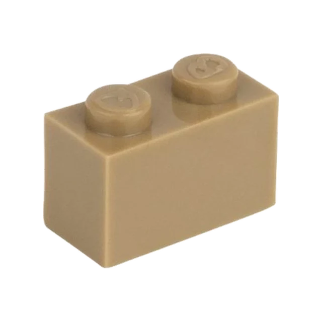 Q-Bricks Normalbaustein Brick 1x2 - Farbauswahl - 3004