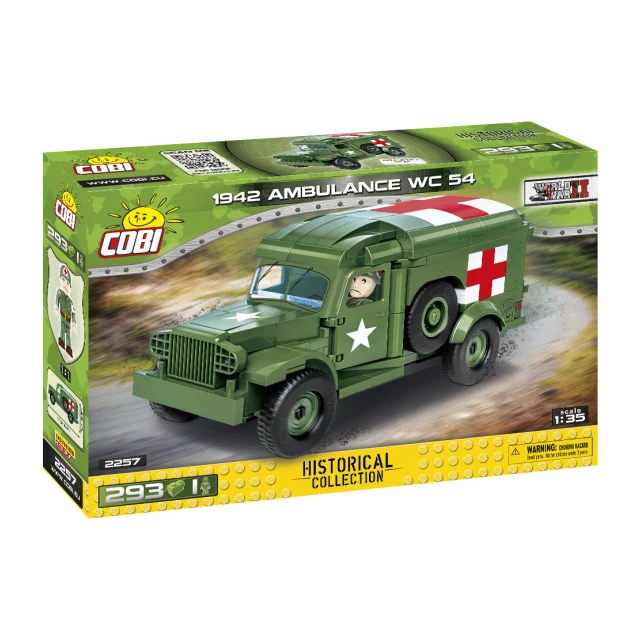 Cobi 2257 Krankenwagen WC 54 Dodge 1942