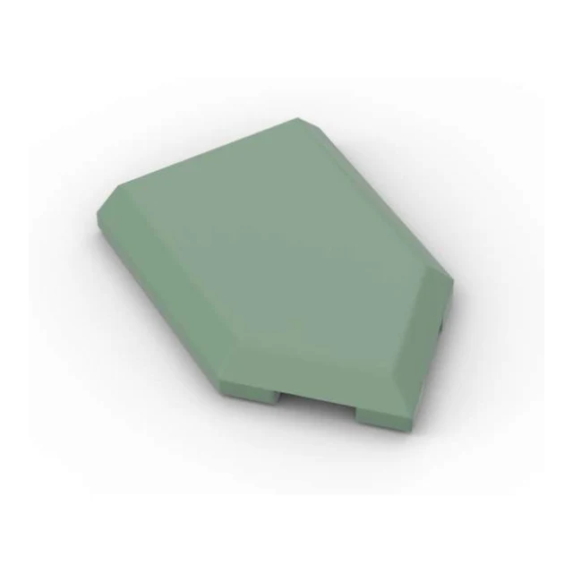 Tile, Modified 2 x 3 Pentagonal, sandgreen - 50 Stk