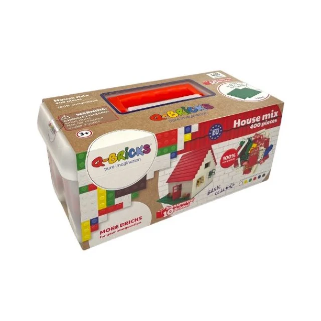 Koffer mit Hausmischung in Basis Farben - 400 Stk.
