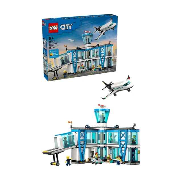 LEGO City Flughafen mit Flugzeug 60502