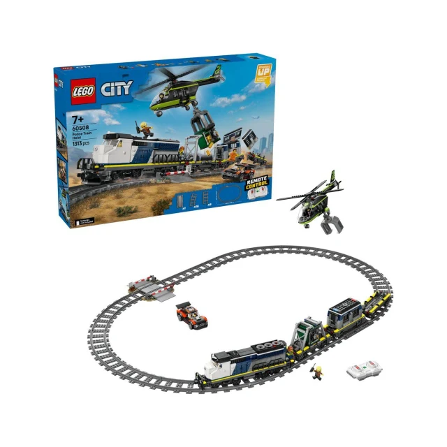 LEGO City Eisenbahnüberfall auf den Polizeizug
