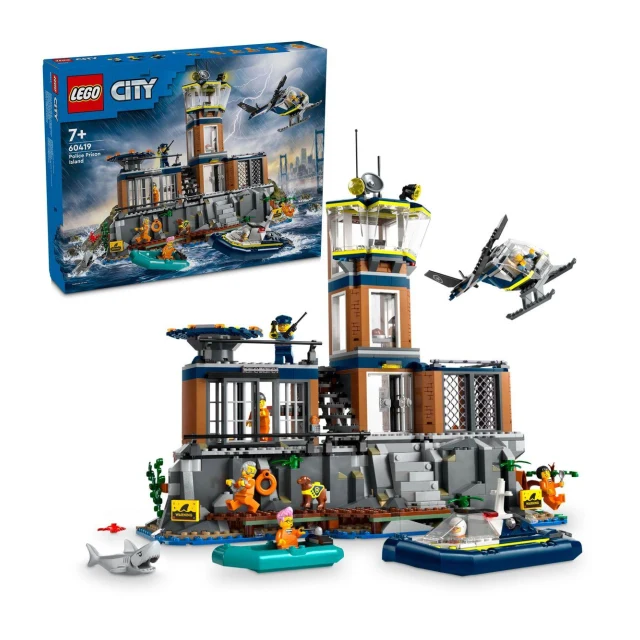 LEGO CITY Polizeistation auf der Gefängnisinsel