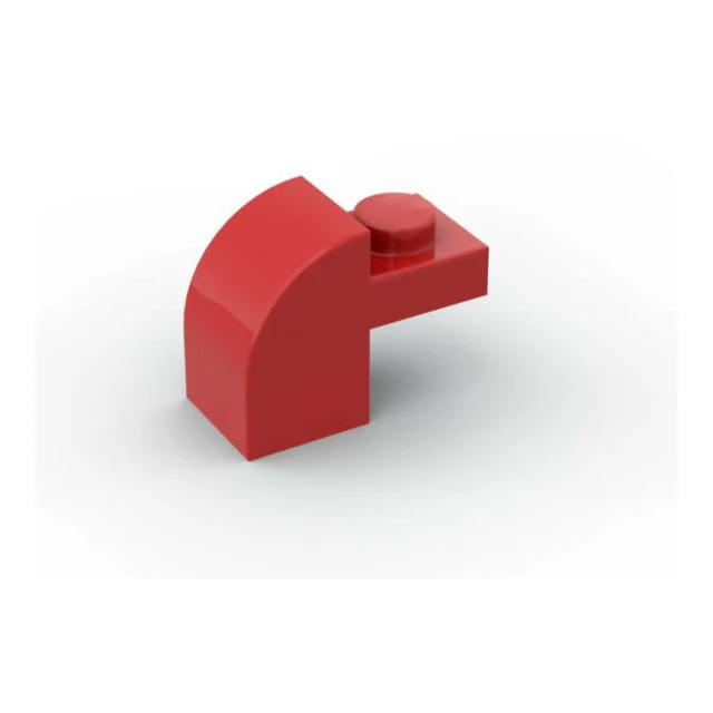 Brick with Arch 1X1X1 1/3 X 100 - BrickBag 100 Stk - red