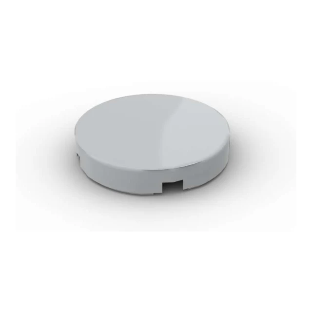 Tile 2 x 2 Round - BrickBag 100 Stk- light bluish grey