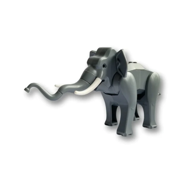 Klemmbaustein Elefant