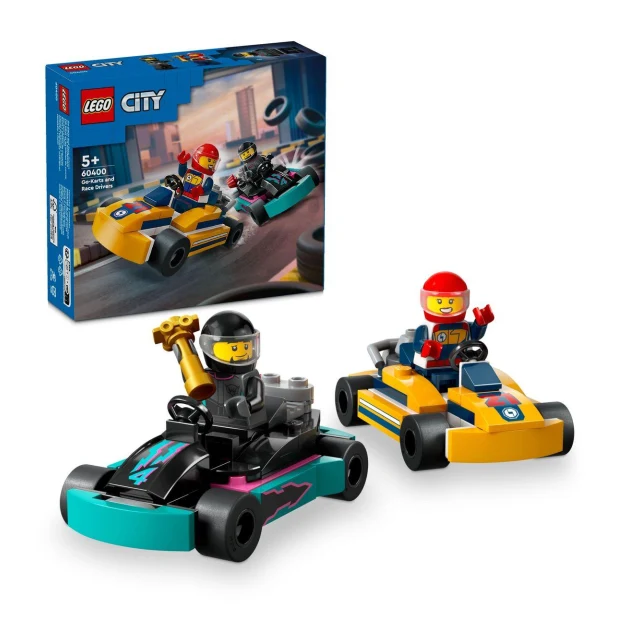 LEGO CITY Go-Karts mit Rennfahrern