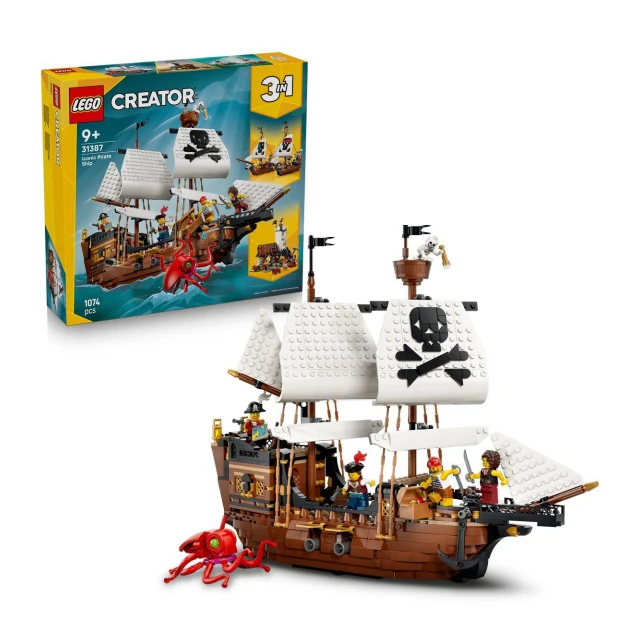LEGO Creator 3in1 Piratenschiff 31387