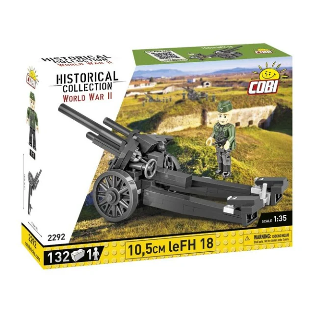 COBI Historical Collection 2292 - 10,5 cm LEFH 18, 132 Bauteile